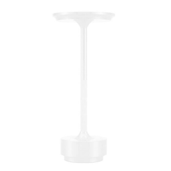 Επιτραπέζιο Φωτιστικό LED CCT 3W Φ8x28cm λευκό επαναφορτιζόμενο