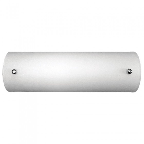 Απλίκα Φ26cm μακρόστενη  με λευκό γυαλί