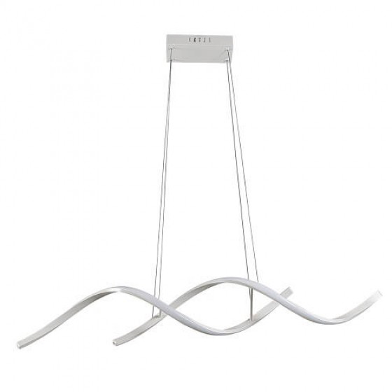 Κρεμαστό φωτιστικό LED 4000K λευκό κυματιστό τύπου DNA 90cm