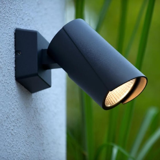 Απλίκα σποτ εξωτερικού χώρου με σκιάδιο Φ9x18cm LED 3000K