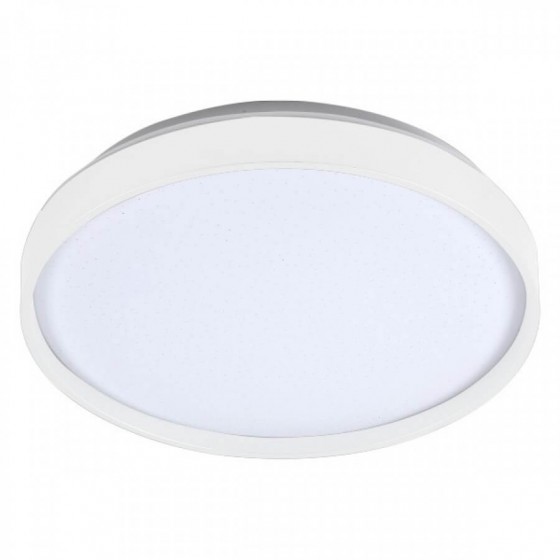 Πλαφονίερα οροφής LED 3000Κ πλαστική Φ26x10cm λευκή