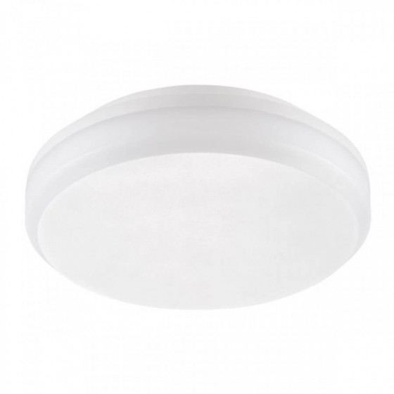 Πλαφονιέρα οροφής LED 3000K Φ20x5cm λευκή πλαστική