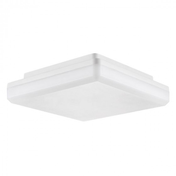 Πλαφονιέρα οροφής LED 4000K 20x20x5cm λευκή πλαστική