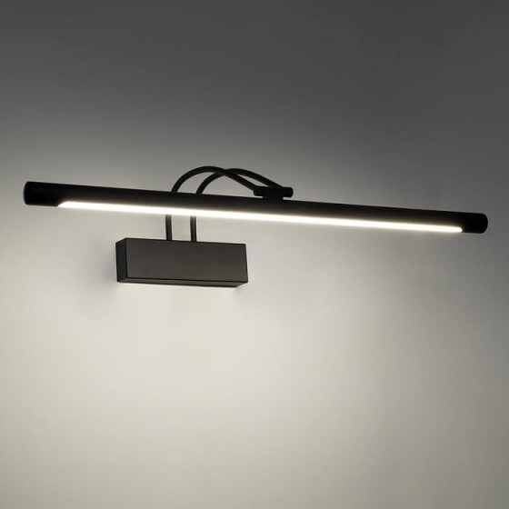 Κινητό φωτιστικό τοίχου για καθρέφτη 60cm LED μαύρο