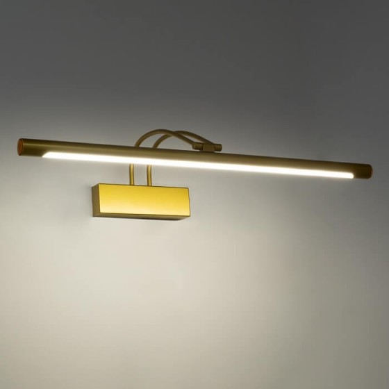 Κινητό φωτιστικό τοίχου για καθρέφτη 60cm LED χρυσό