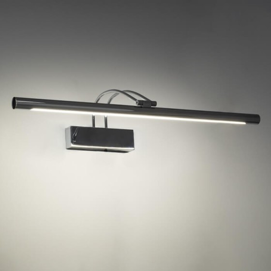 Κινητό φωτιστικό τοίχου για καθρέφτη 60cm LED ασημί