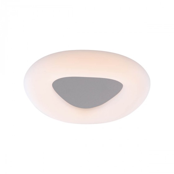 Λευκό φωτιστικό οροφής πλαστικό Φ45cm LED