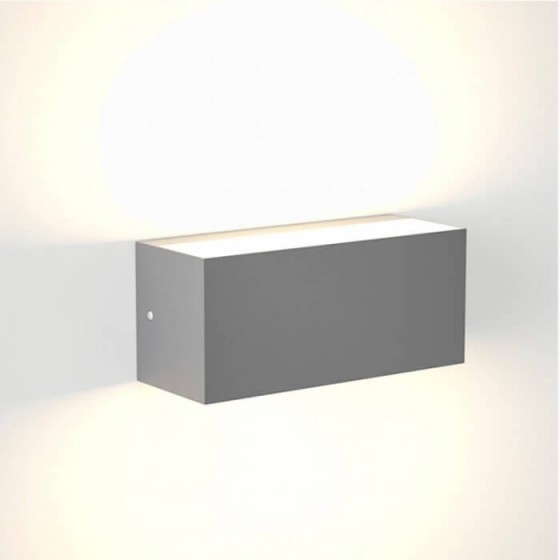 Φωτιστικό τοίχου γκρι 32x10x9cm LED CCT πλαστικό IP65