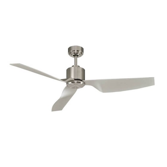 Ασημί ανεμιστήρας οροφής Φ127cm με 3 πτερύγια ABS σε μοντέρνο σχέδιο