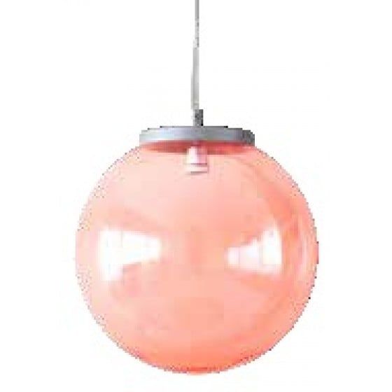 Μοντέρνο στεγανό κρεμαστό φωτιστικό χρωματιστή μπάλα Φ40cm