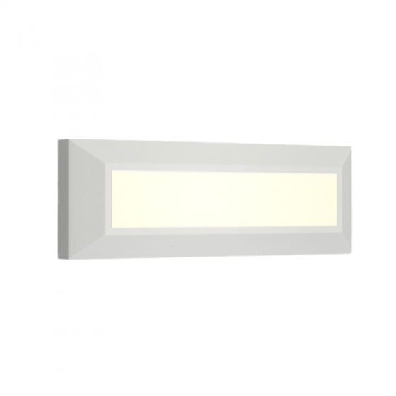 Φωτιστικό τοίχου λευκό 22x8cm LED CCT πλαστικό IP65
