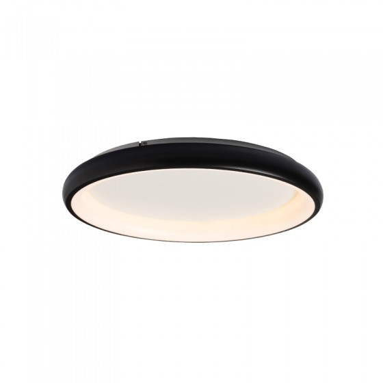 Μεταλλική πλαφονιέρα φωτιστικό οροφής ντιμαριζόμενο LED CCT Φ61cm