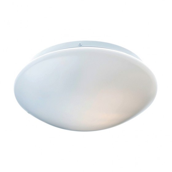 Λευκό φωτιστικό οροφής πλαφονιέρα ακρυλική Φ29cm E27