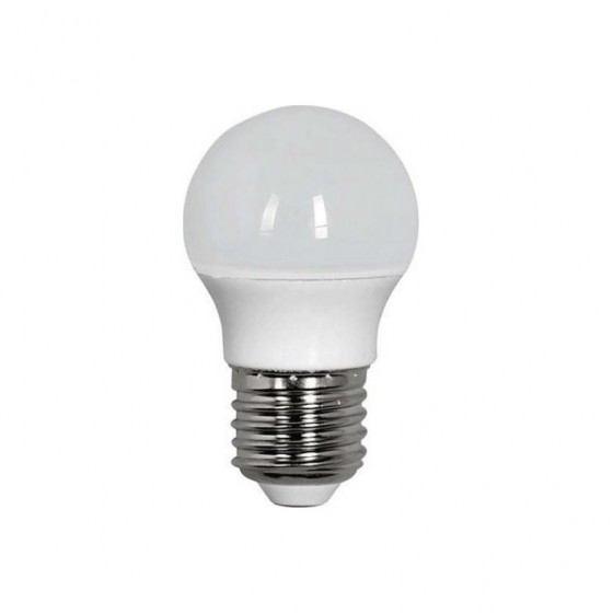 Λάμπα LED Ε27 G45 Λευκή 5W Θερμό Φως