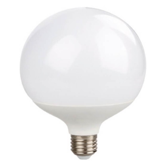 Λάμπα LED Ε27 Γλόμπος G120 Λευκός 18W Φυσικό Φως