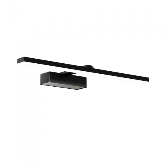 Μαύρο γραμμικό φωτιστικό επίπλου-καθρέφτη LED 6000Κ 35cm
