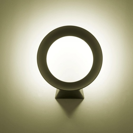 Στεγανή απλίκα LED με δαχτυλίδι Ø21cm