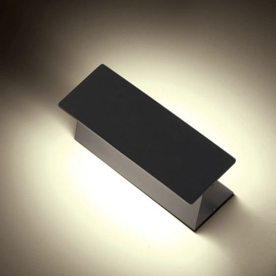 Στεγανή περιστρεφόμενη απλίκα 19cm LED