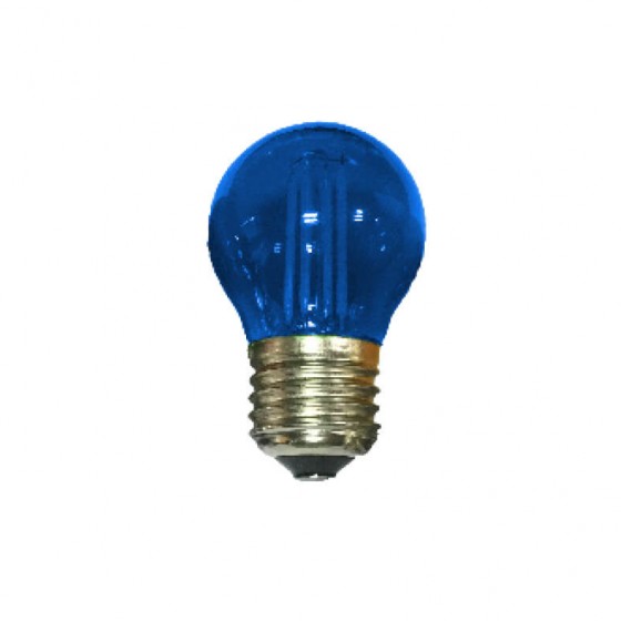 Λάμπα LED Ε27 G45 4W Μπλε