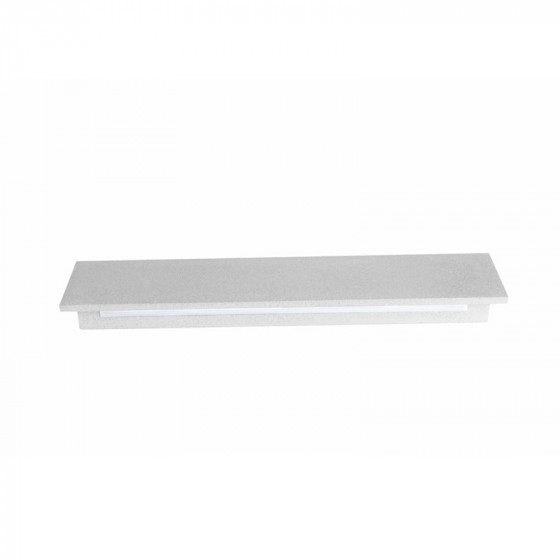 Γραμμική τσιμεντένια απλίκα LED στεγανή 40cm λευκή