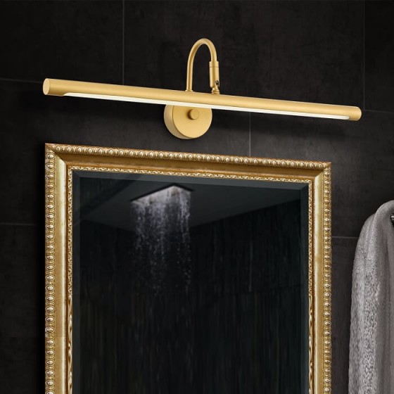 Σπαστό φωτιστικό τοίχου για καθρέφτη-πίνακα IP44 LED 3000K