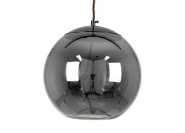 Κρεμαστό φωτιστικό μπάλα Φ30cm γυάλινη φιμέ LED 2700K