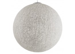 Κρεμαστό φωτιστικό μπάλα Φ60cm από ψαθί-rattan