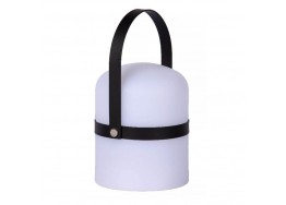 Στεγανό πορτατίφ πλαστικό μαύρο Φ10x19cm LED Dim