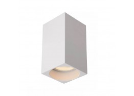 Φωτιστικό σποτ οροφής κυβάκι λευκό 6x6x10cm GU10