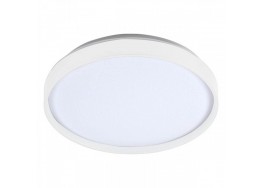 Πλαφονίερα οροφής LED 3000Κ πλαστική Φ26x10cm λευκή