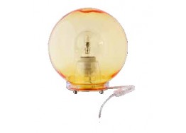 Πορτατίφ κομοδίνου χρωματιστή πολυκαρβονική μπάλα Φ40cm