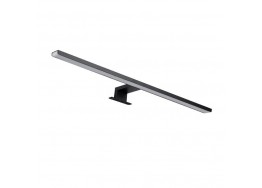 Φωτιστικό καθρέφτη LED μαύρο 60cm με τρεις τρόπους τοποθέτησης