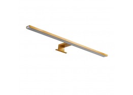 Φωτιστικό καθρέφτη LED χάλκινο 60cm με τρεις τρόπους τοποθέτησης