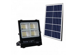 Ηλιακός προβολέας τηλεχειριζόμενος LED CCT 60W IP66 19x17cm