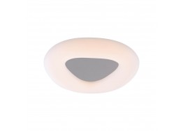 Λευκό φωτιστικό οροφής πλαστικό Φ45cm LED