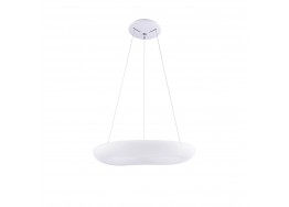Λευκό κρεμαστό φωτιστικό πλαστικό Φ60cm LED