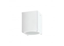 Φωτιστικό οροφής σποτ κυβάκι 9x9x11cm λευκό αλουμίνιο IP65 GU10