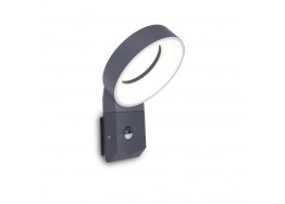 Στεγανή απλίκα LED με κεφαλή δαχτυλίδι Φ18cm και αισθητήρα κίνησης