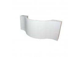 Λευκή στεγανή απλίκα LED Up-Down 28x11cm 