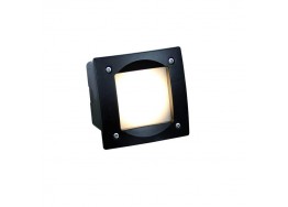 Χωνευτό φωτιστικό σποτ GX53 seaside IP66 με 3 πλαίσια μάυρο-λευκό-ασημί