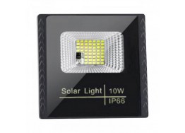 Τηλεχειριζόμενος ηλιακός προβολέας LED 10W 6500K ABS IP66