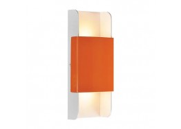 Φωτιστικό τοίχου LED 11x25cm λευκό-πορτοκαλί