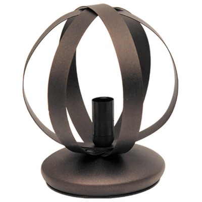 Επιτραπέζιο φωτιστικό Φ18cm σε σχήμα μπάλας πατίνα 