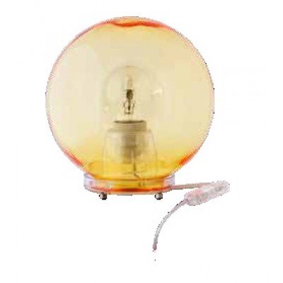 Πορτατίφ κομοδίνου χρωματιστή πολυκαρβονική μπάλα Φ20cm