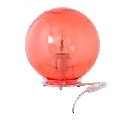 Πορτατίφ κομοδίνου χρωματιστή πολυκαρβονική μπάλα Φ40cm