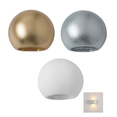 Απλίκα τοίχου Up&Down μπάλα Ø15cm