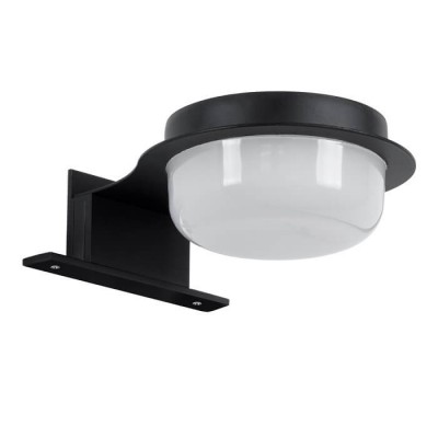   Φωτιστικό καθρέφτη LED  μαύρο 10x13cm με τρεις τρόπους τοποθέτησης