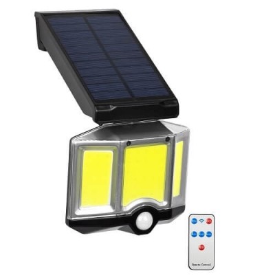 Ηλιακός προβολέας LED 6000K με αισθητήρα κίνησης τηλεχειριζόμενος