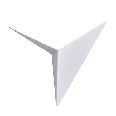 Μοντέρνα απλίκα LED με ακανόνιστο σχέδιο 25x21cm λευκή