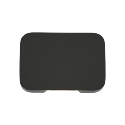 Πλαστική απλίκα mini 7x5cm LED 3000K αδιάβροχη IP65 μαύρη